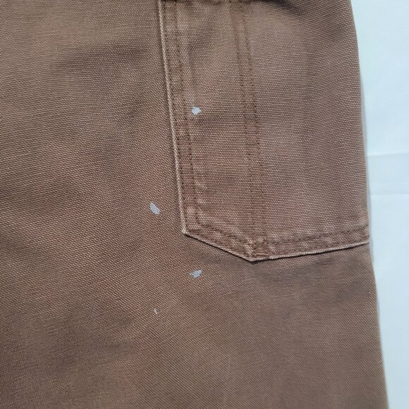 Sorel Carpenter Relaxed Work Pants Men's Utility Canvas Size 34x32 Distressed - Picture 3 of 15